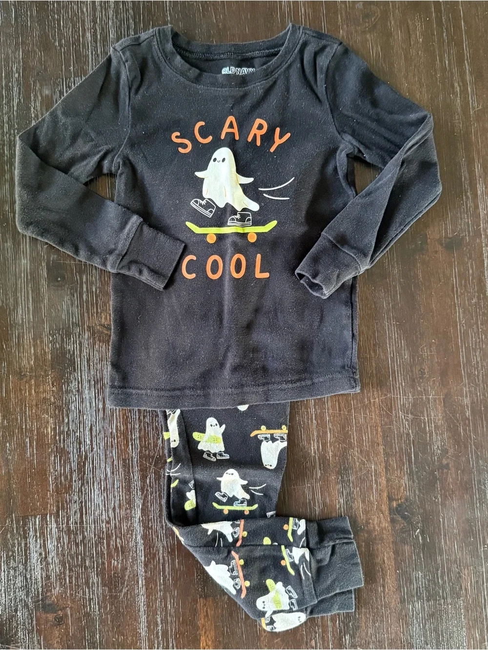 Old Navy Black “Scary Cool” Pajamas